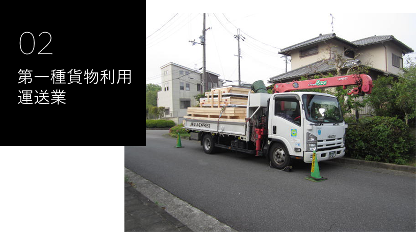 第一種貨物利用運送業
